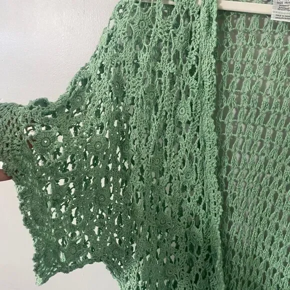 Jessica-london Women's Green Cardigan - Picture 3 of 8